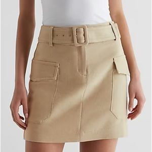 Express Cargo Mini Skirt